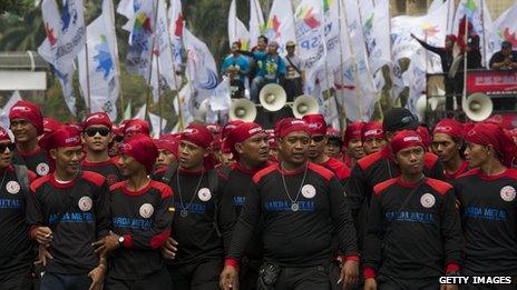 Indonesia Posts Slowest GDP Growth Since 2009 - BBC News