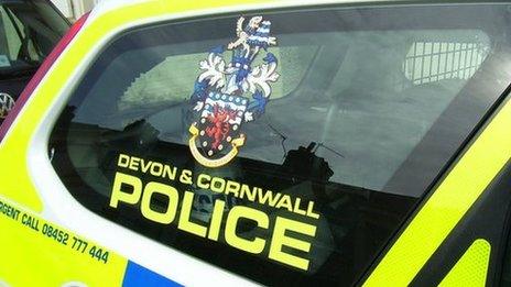 Devon and Cornwall Police car