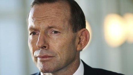 Australian Prime Minister Tony Abbott