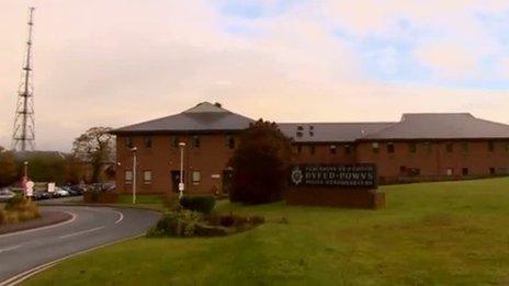 Dyfed-Powys Police headquarters
