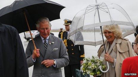 Prince Charles on Canada visit