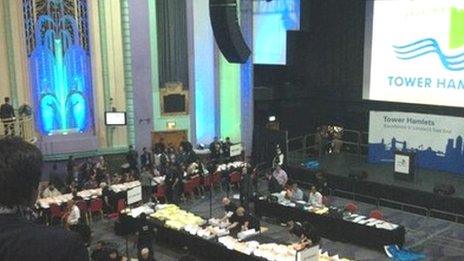 Tower Hamlets count