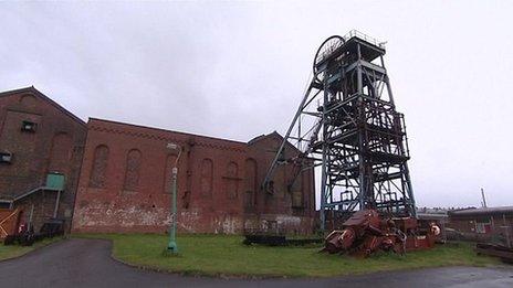 Haig Colliery in Whitehaven