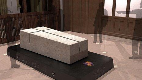 Richard III tomb