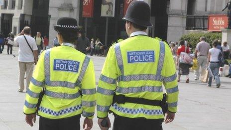 Met Police on patrol