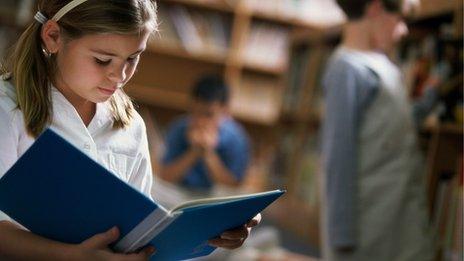 girl reading