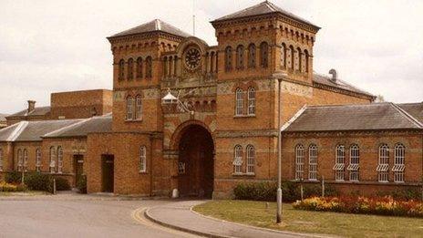 Broadmoor's gatehouse in 1977 - reproduced by permission of West London Mental Health NHS Trust/Berkshire Record Office