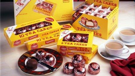 Selection of Tunnock's products