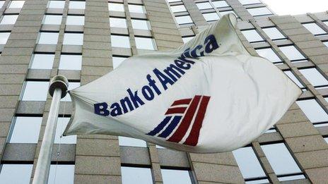 Bank of AMerica flag