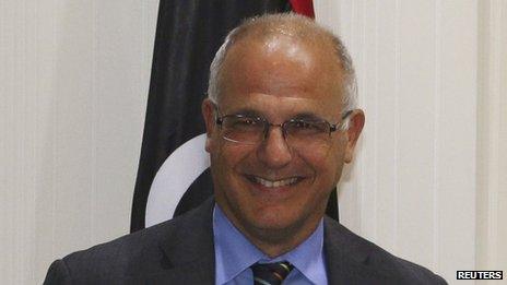 Michael Aron in Tripoli on June 4