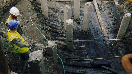 Newport ship discovered in 2002