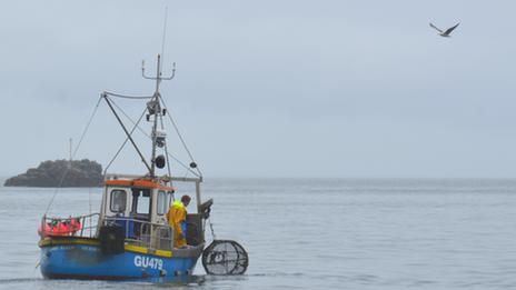 Guernsey fishing boat