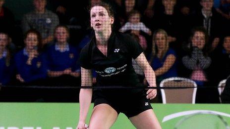 Chloe Magee lost on opening day of the women's singles at the World Badminton Championships
