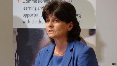 File picture of Rotherham Council's strategic director of children and young people's services, Joyce Thacker, from May 2012