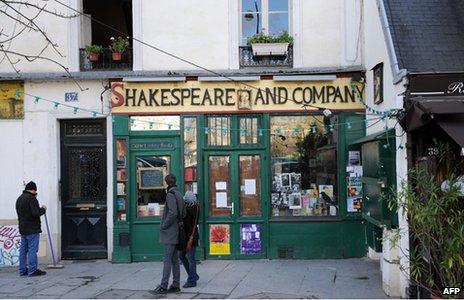 Shakespeare and Company bookshop