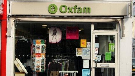 Oxfam shop