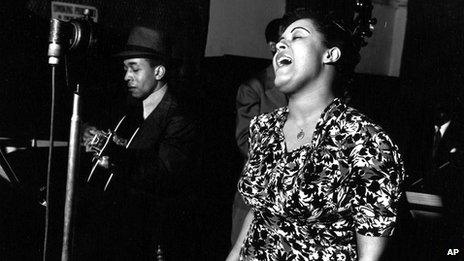 Billie Holiday performs Strange Fruit in 1939
