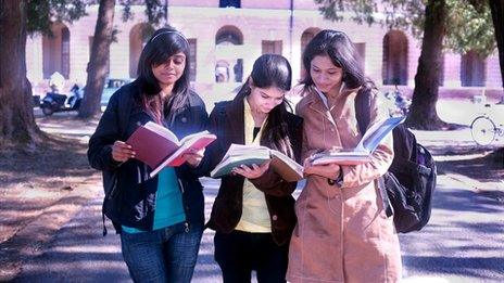 Students in India