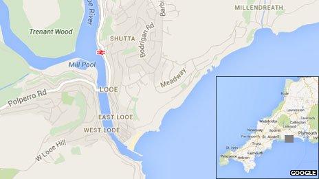 Map of Looe and Millendreath. Pic: Google