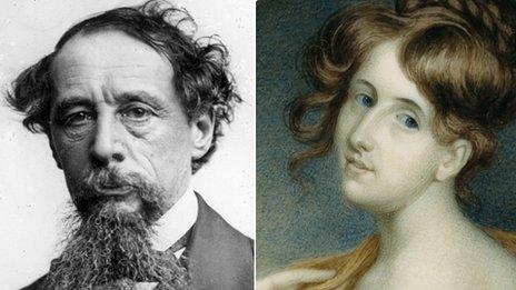 Charles Dickens and Elizabeth Gaskell