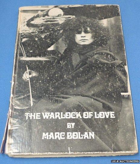 Marc Bolan signed poems fail to sell at Cumbria auction - BBC News