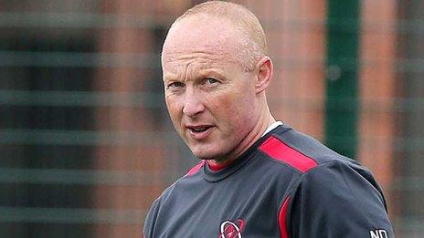Ulster head coach Neil Doak