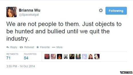 Brianna Wu tweet