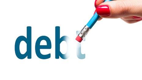 rubbing out debt