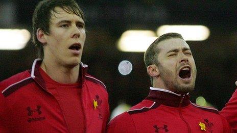 Liam Williams and Leigh Halfpenny