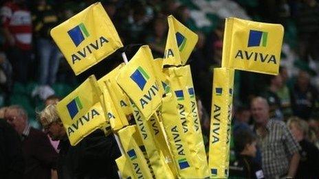 Aviva flags
