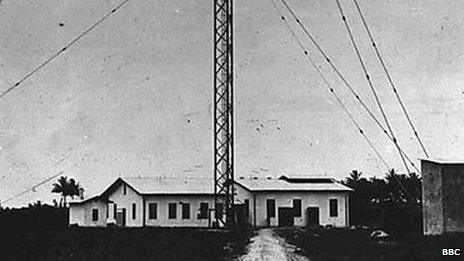 Wireless station in Kamina