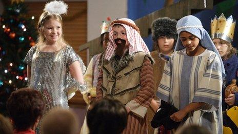 EastEnders' nativity play in 2007
