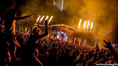 Creamfields and Glastonbury win at UK Festival Awards - BBC Newsbeat