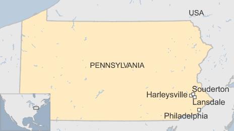 Pennsylvania shootings: Six dead, gunman on the run - BBC News