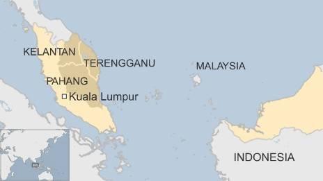 Map of Malaysia