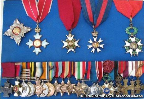De Wiart's medals
