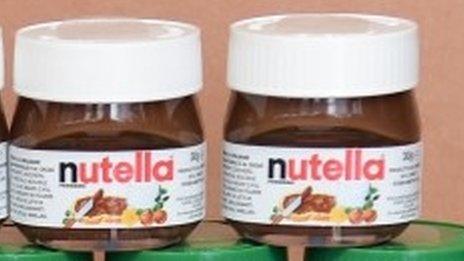 Nutella jars (April 2014)