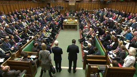 Chamber of House of Commons