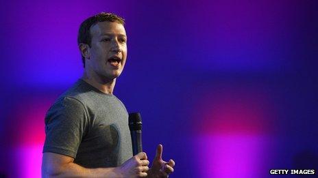Mark Zuckerberg, Facebook chief executive