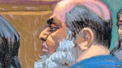 Халед аль-Фавваз в суде в Нью-Йорке (6 октября)