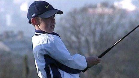 Rory Mcilroy Effect Inspiring Young Golfers In Belfast Bbc News