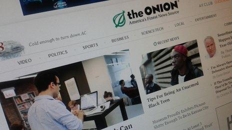 Facebook s The Onion Satire In News Feeds c News