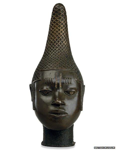 Глава королевы-матери, Бенинская империя, начало 16 века нашей эры