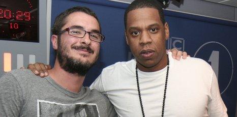 Zane Lowe and Jay-Z