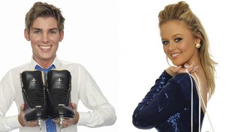 Hollyoaks' Kieron Richardson and The Inbetweeners actress Emily Atack