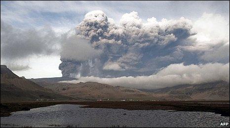 Ash from Iceland's Eyjafjallajokull volcano