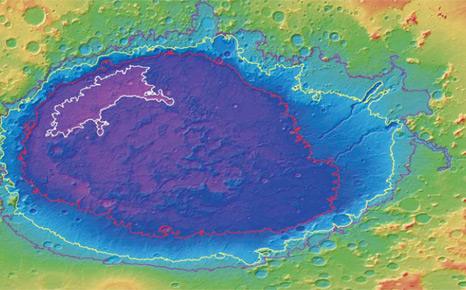 Huge seas 'once existed on Mars'