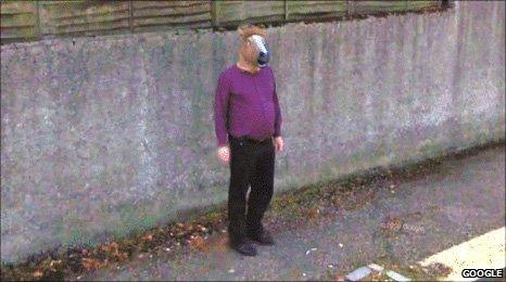 'Horse boy'on Google Street View