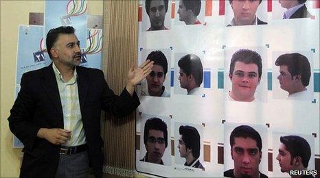 Iran cracks down on 'decadent' haircuts for men - BBC News