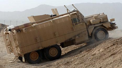 Mastiff armoured vehicle
